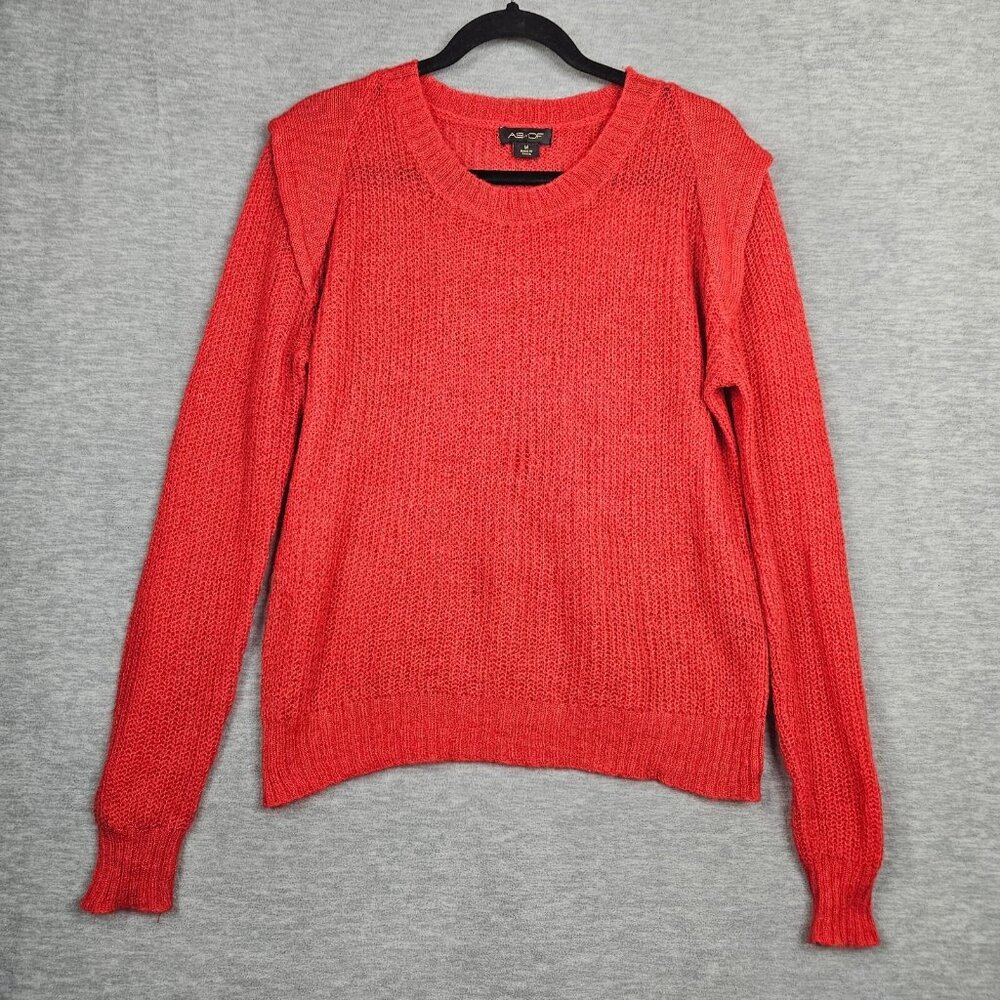 AS by DF The Denise Loose Fit Rolled Shoulder Sweater Size M